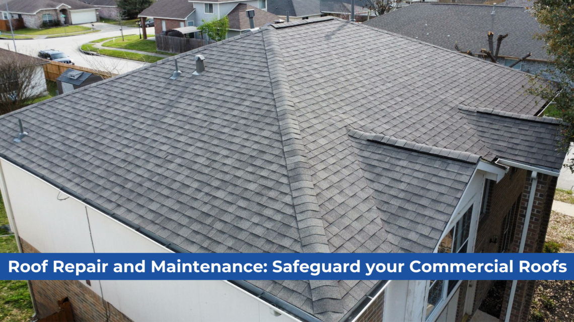 A picture of final outcome of roof repair and maintenance provided by ASAP Roof Repair!